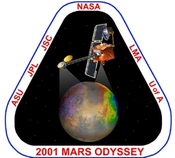 2001 Mars Odyssey insignia