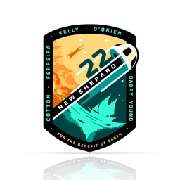 New Shepard insignia