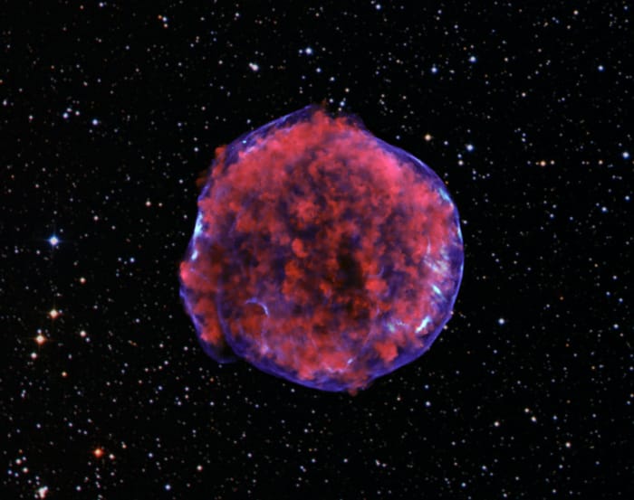 Tycho's Supernova Remnant — Supernova