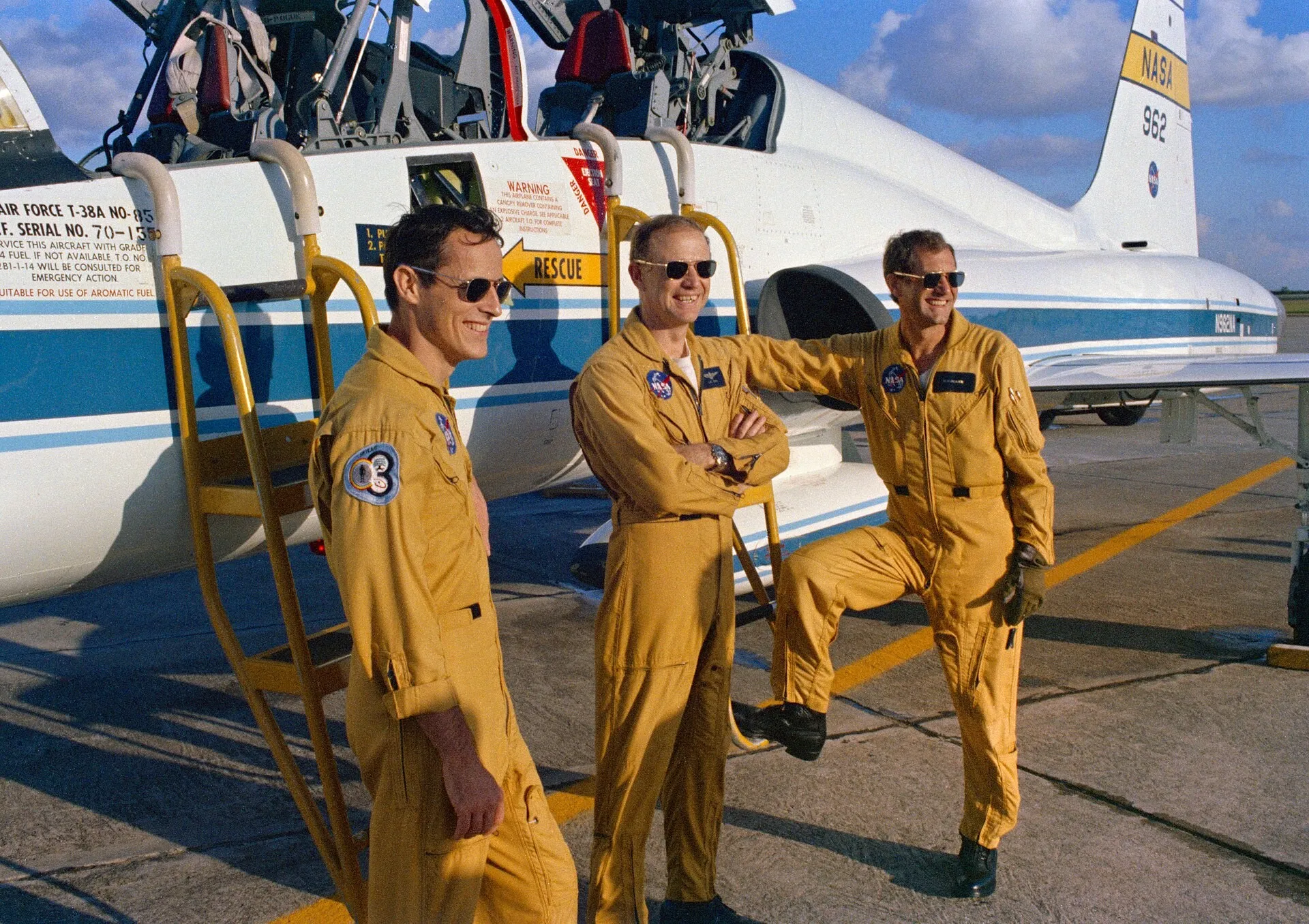 The Skylab 4 crew, whose 84-day flight set a human endurance record that stood for years — and whose mid-mission pushback against an impossible workload became a landmark in crew autonomy.